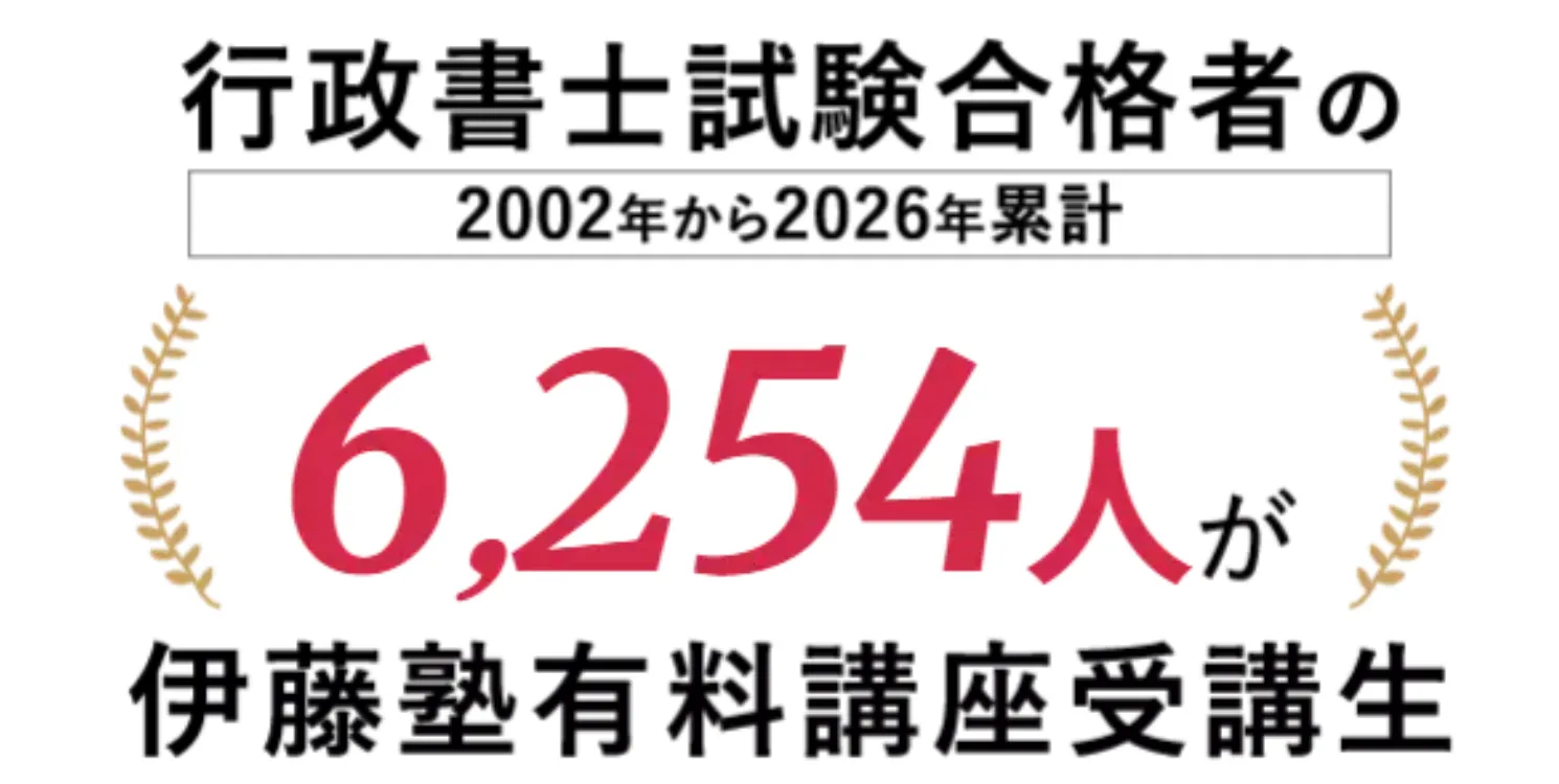 行政書士試験合格者累計人数